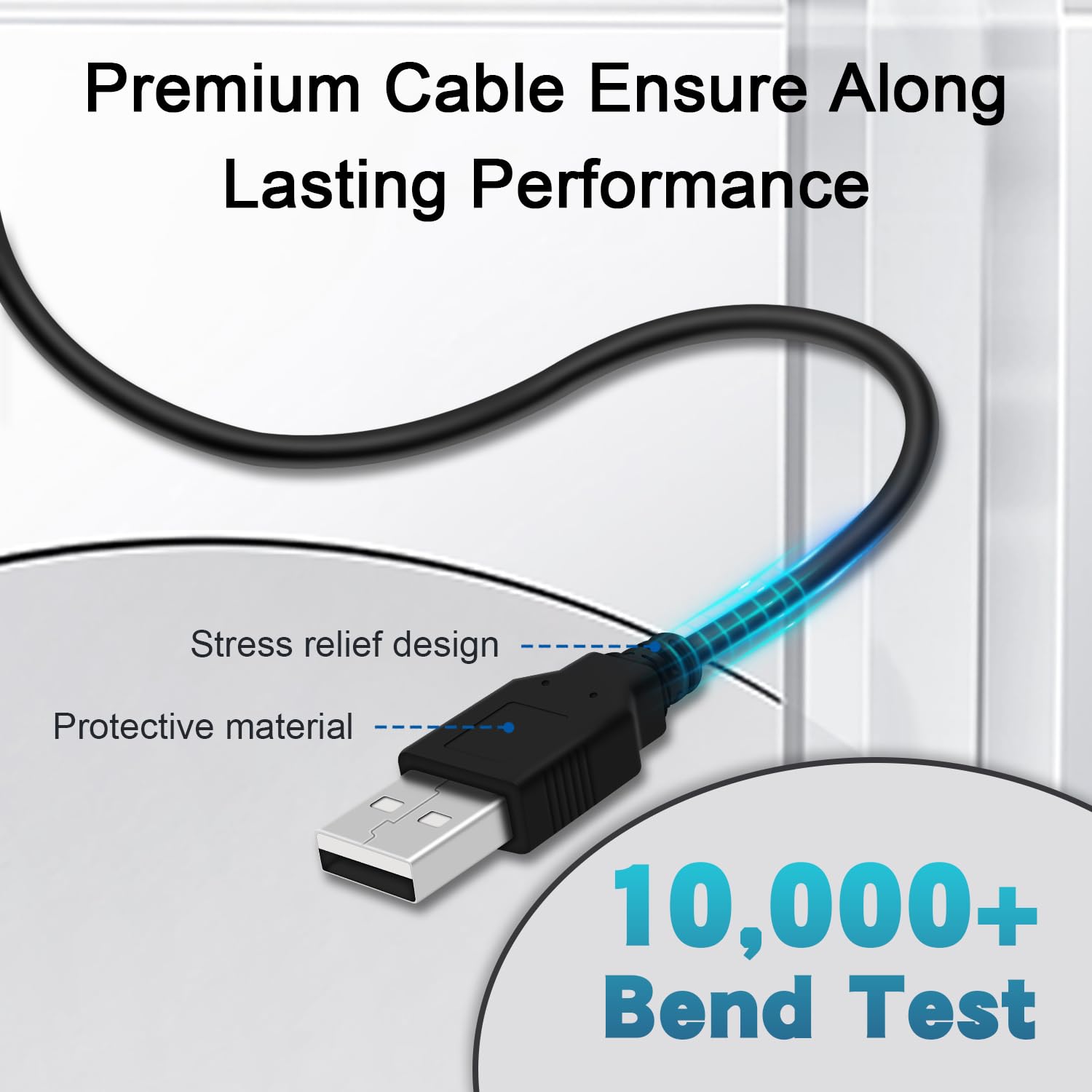Thumbnail 2 de COMeap USB5IN1DSC01 5-in-1 USB Charger Cable for Nintendo, PSP and GBA SP