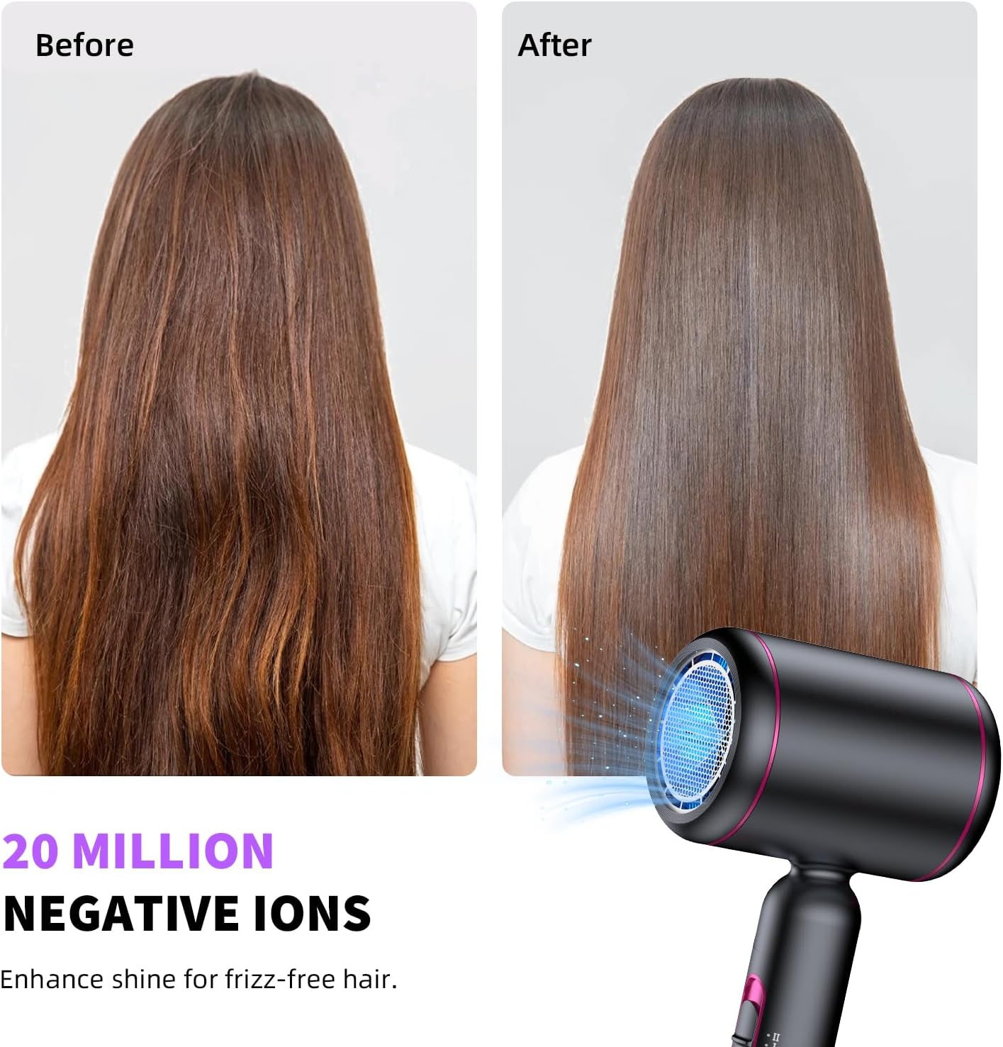 Thumbnail 3 de 1800W Foldable Travel Hair Dryer