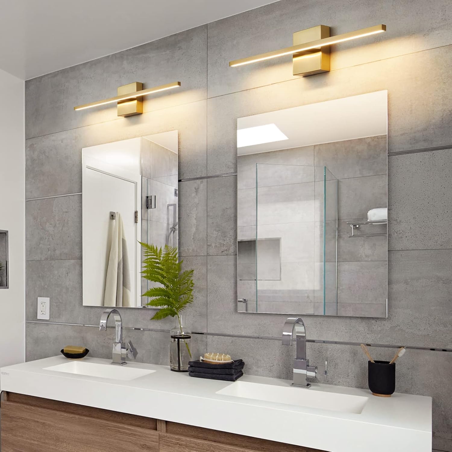 Detalle de CCYCOL LED vanity light 24 inch