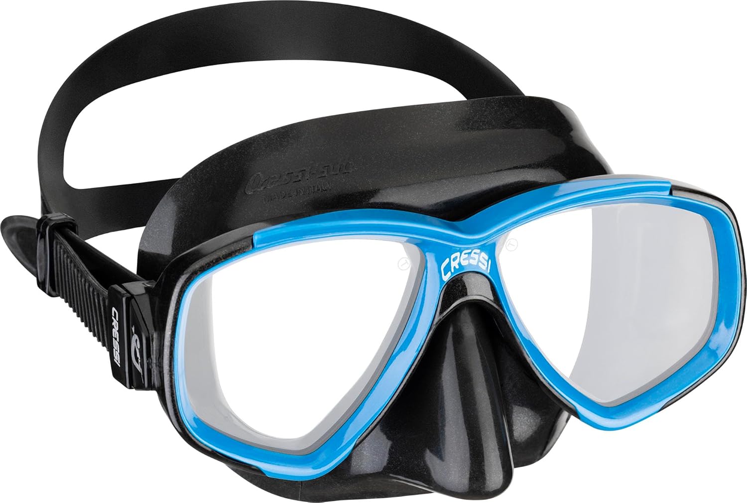 Detalle de CRESSI Perla – Maschera singola o Combo Perla+Snorkel (Mexico) per immersioni e snorkeling, taglia unica