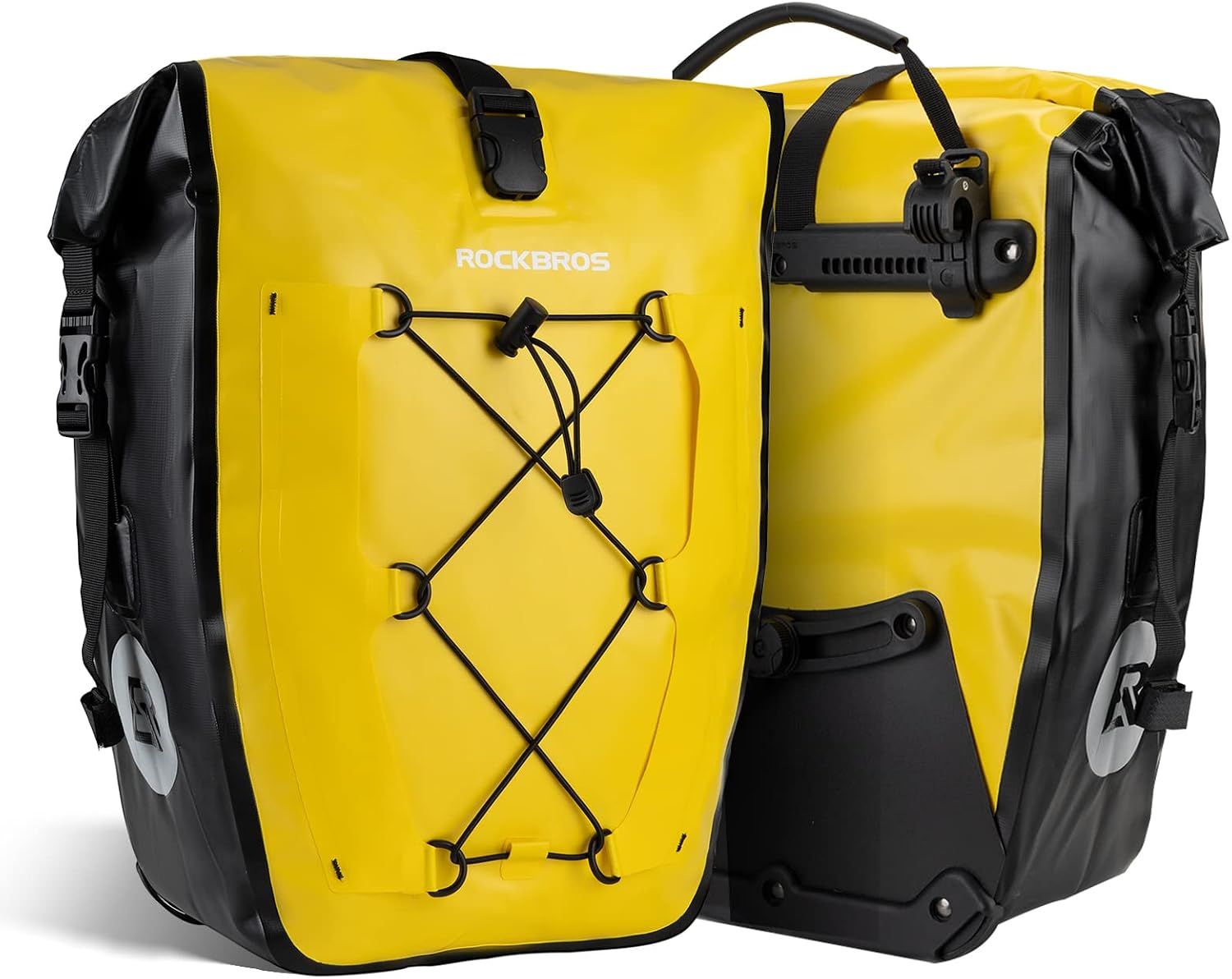 Detalle de Rockbros Pannier Rack Bag (25L–32L) – 100% Waterproof rear bike rack pannier bag