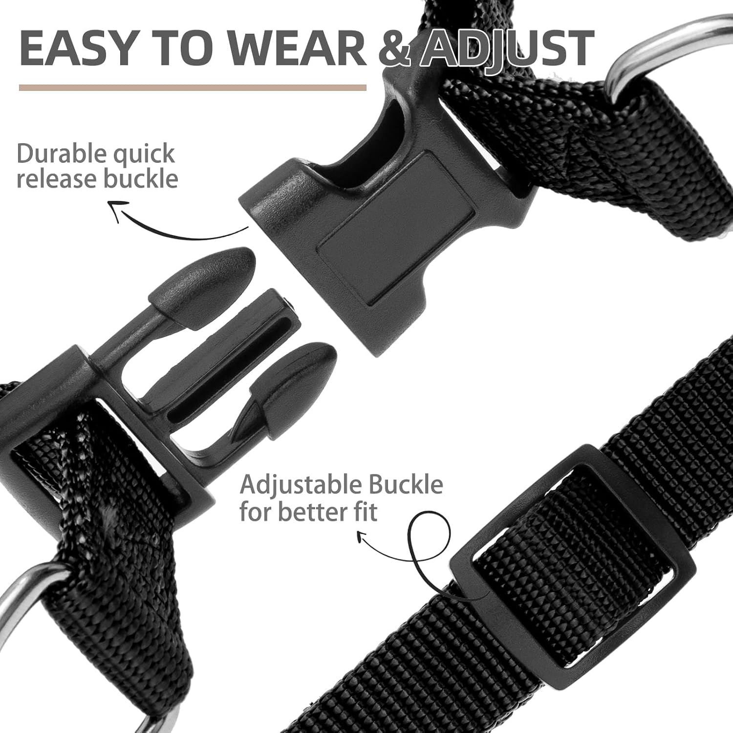 Detalle de PUPTECK Dog Harness Large