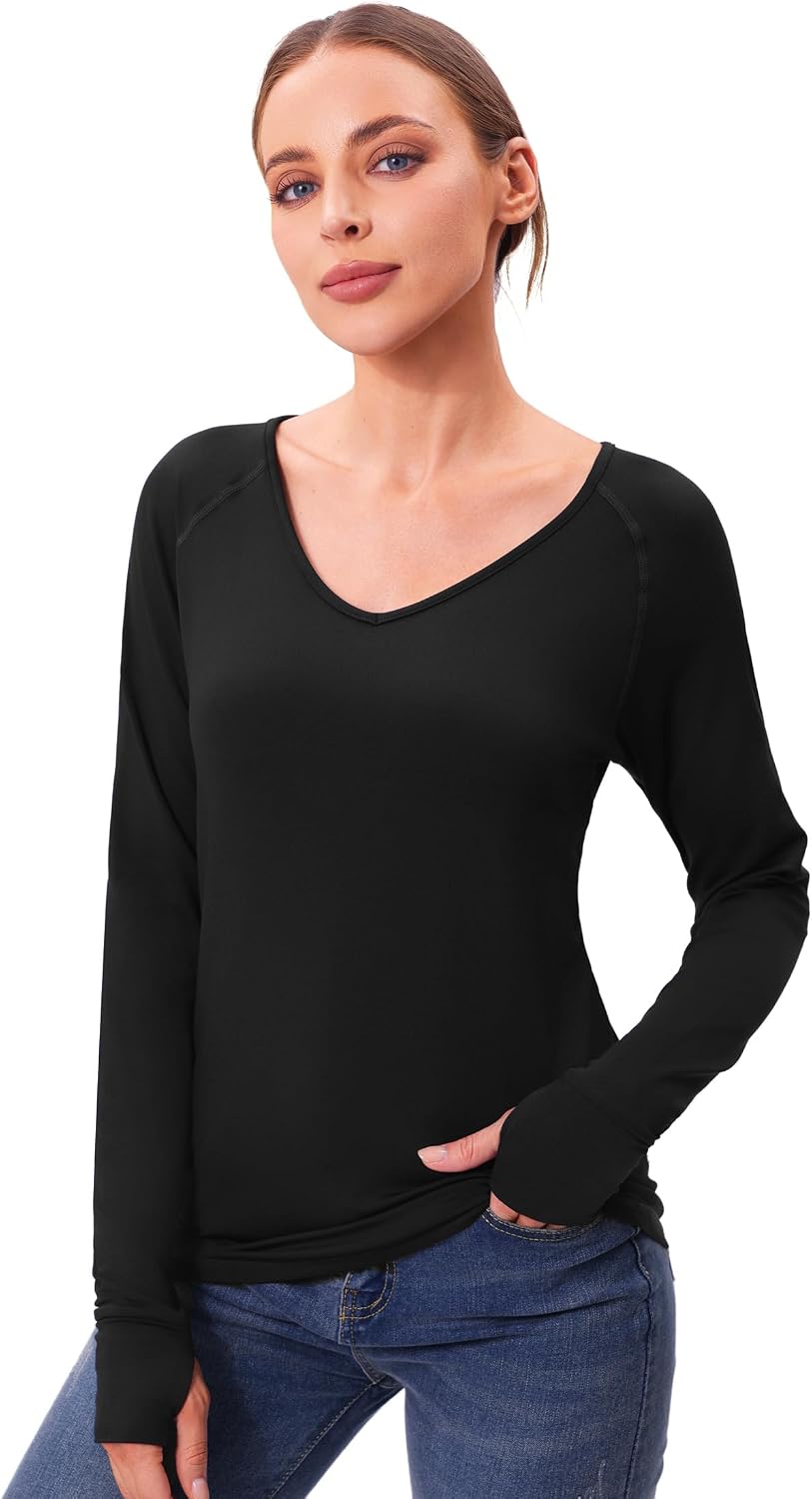 Detalle 2 de Wayleb Maglia Termica Donna con Pile Interno: comfort, stile e versatilità per l'inverno