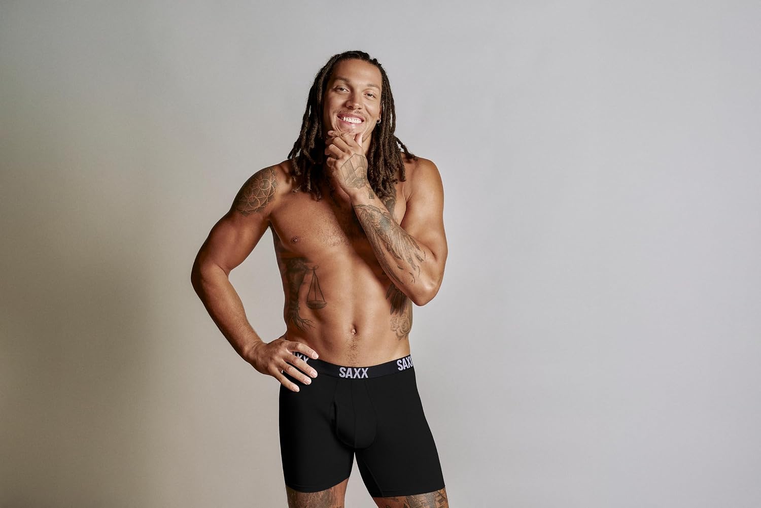 Detalle de SAXX Men's Mesh Boxer Briefs 3-Pack