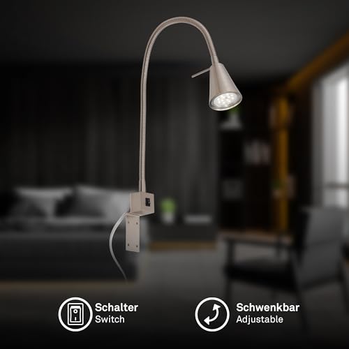 Thumbnail 1 de BRILONER Flexo LED 4 W, 400 lm, 3000 K