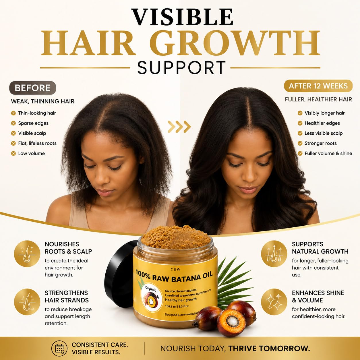 Detalle de Raw Batana Hair Oil Paste