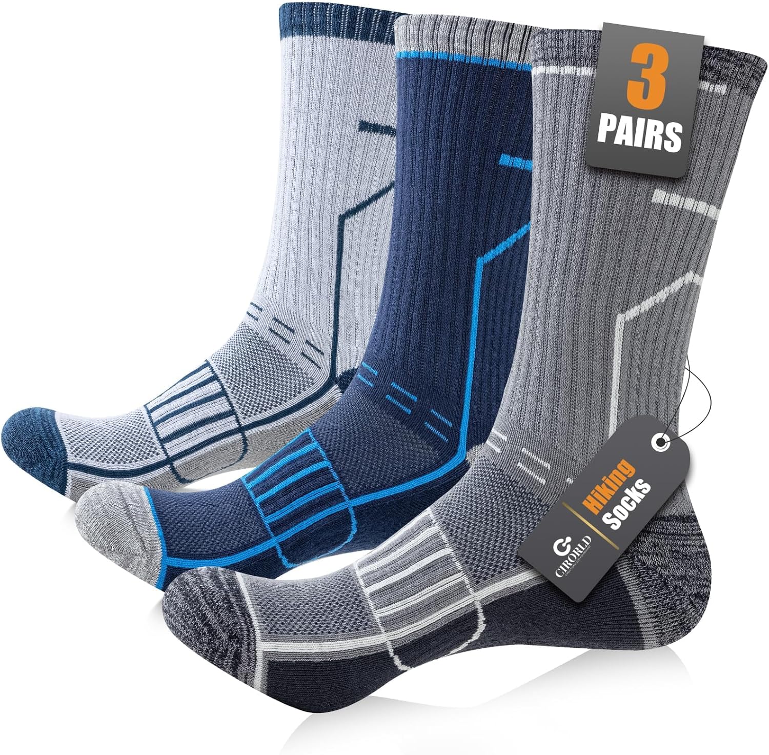 Detalle de Circorld Mens Sports Socks Cushioned Comfort