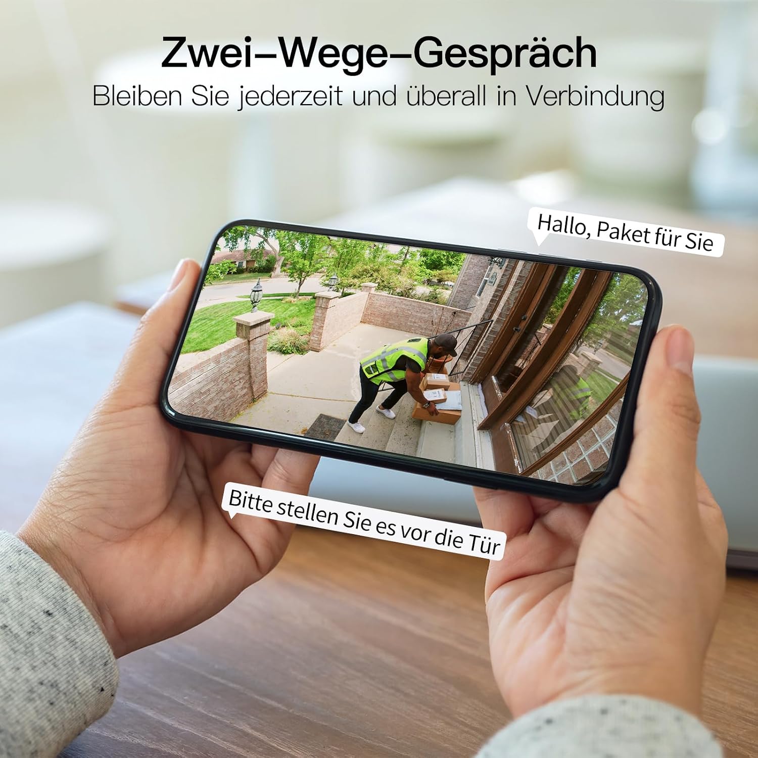 Thumbnail 6 de VIM TAG 2,5K WLAN-Außenüberwachungskamera mit KI-Bewegungserkennung, 5G/WLAN, 2er-Set