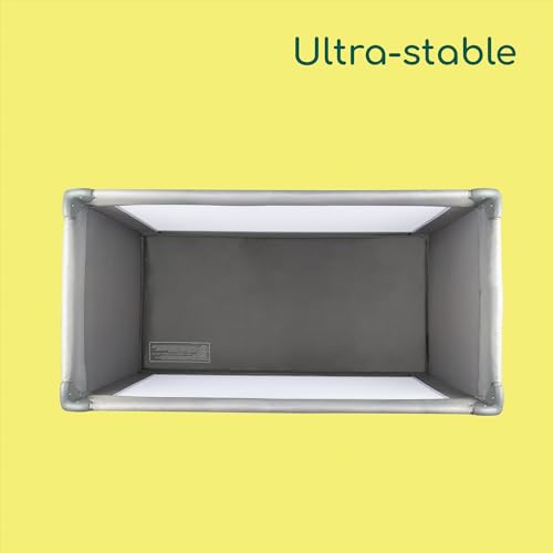 Detalle de Bebeconfort Soft Dreams — Lit Parapluie Bébé 0–3 ans (0–15 kg), Lit Voyage Léger 60×120 cm, Grey Mist