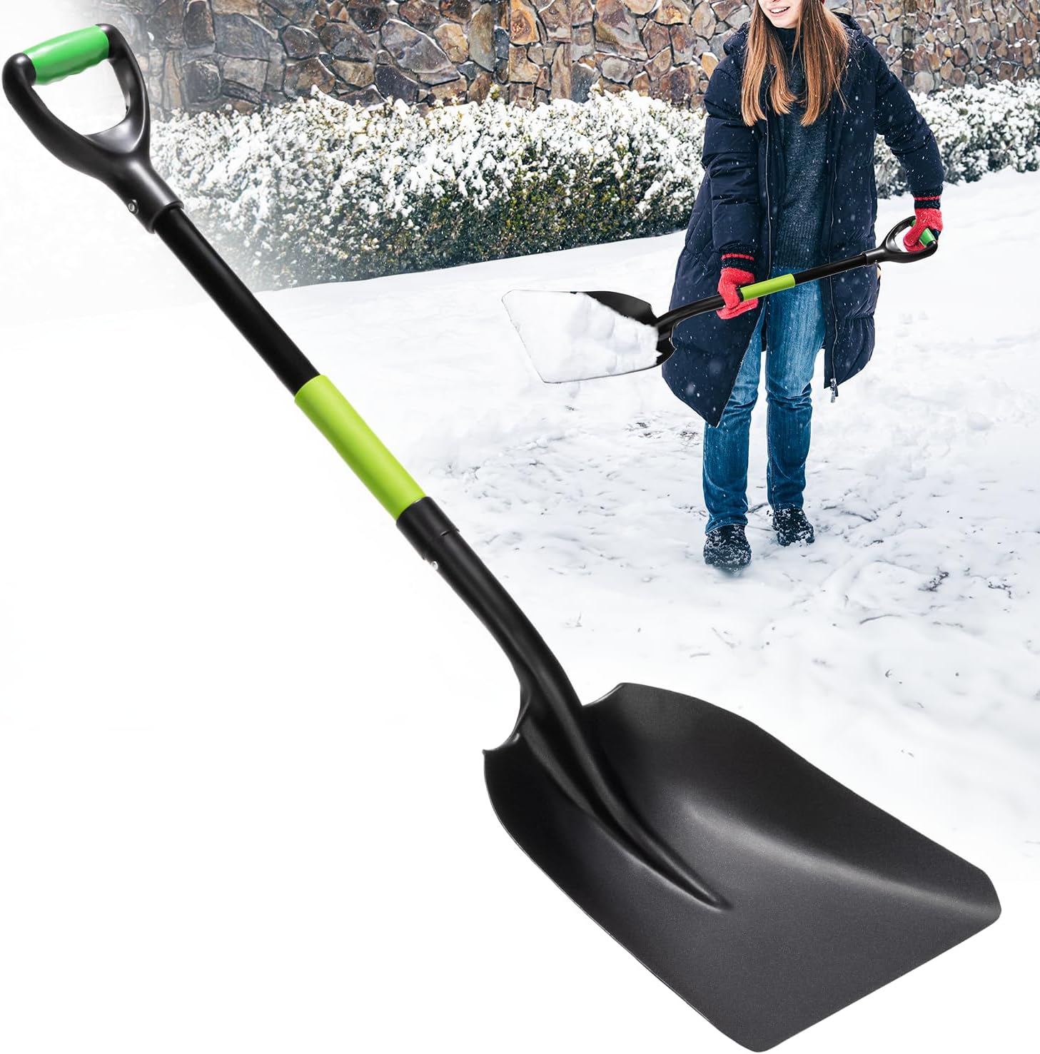 Thumbnail 6 de Idzo Efficient Snow Pusher 37-Inch snow shovel 🛷