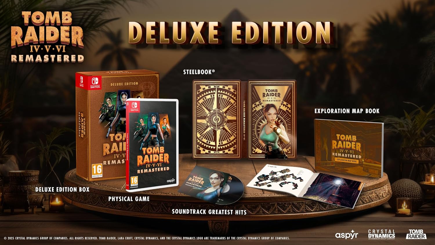 Thumbnail 1 de Tomb Raider IV-VI Remastered Deluxe Edition Switch