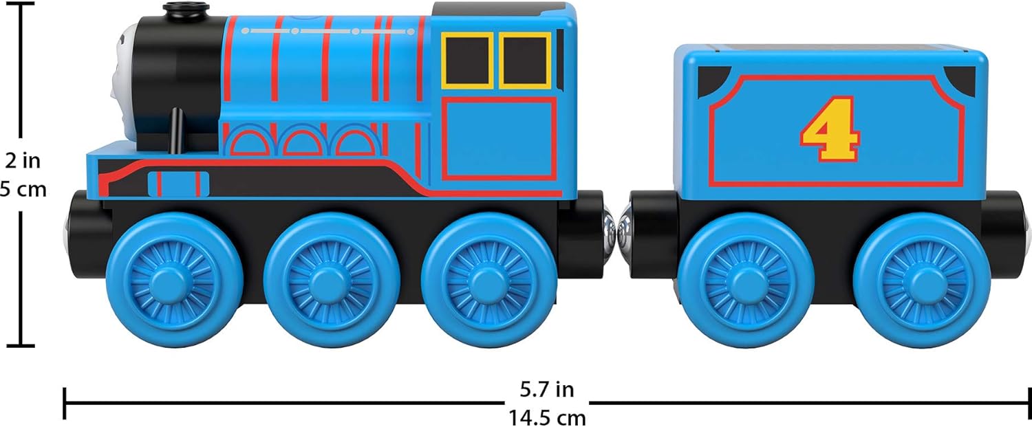 Detalle de Thomas & Friends Il Trenino Thomas Gordon (locomotiva in legno a ruota libera) GGG46