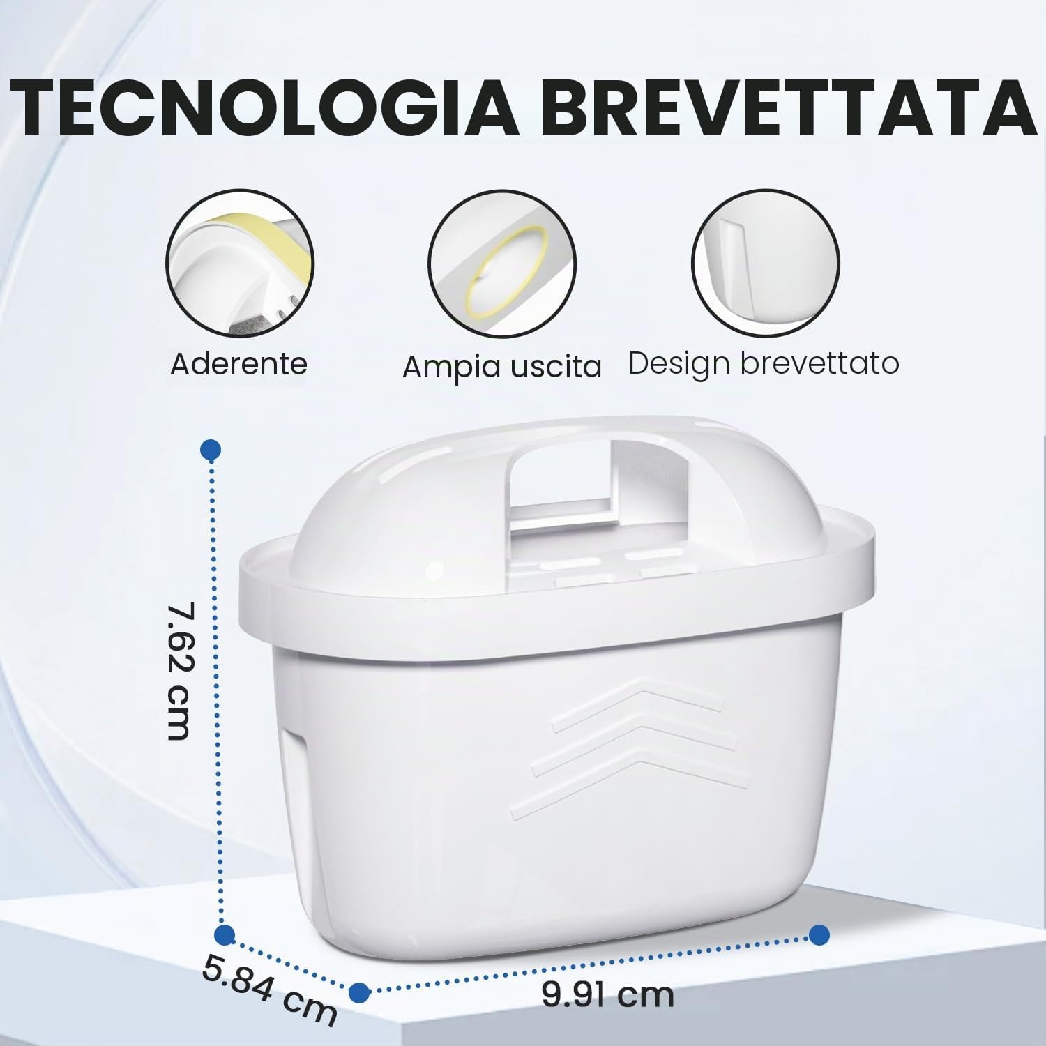 Thumbnail 2 de EVERSPRING Filtro per bollitore compatibile con Brita Maxtra+/Maxtra Plus e Mavea (6 pezzi)