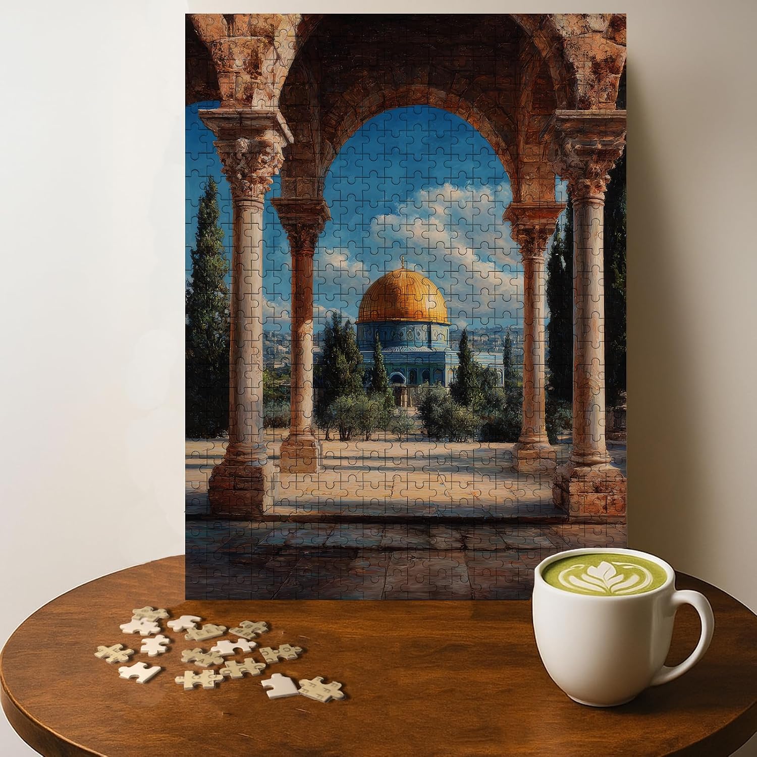 Thumbnail 6 de Christian wooden jigsaw puzzle, 500 pieces