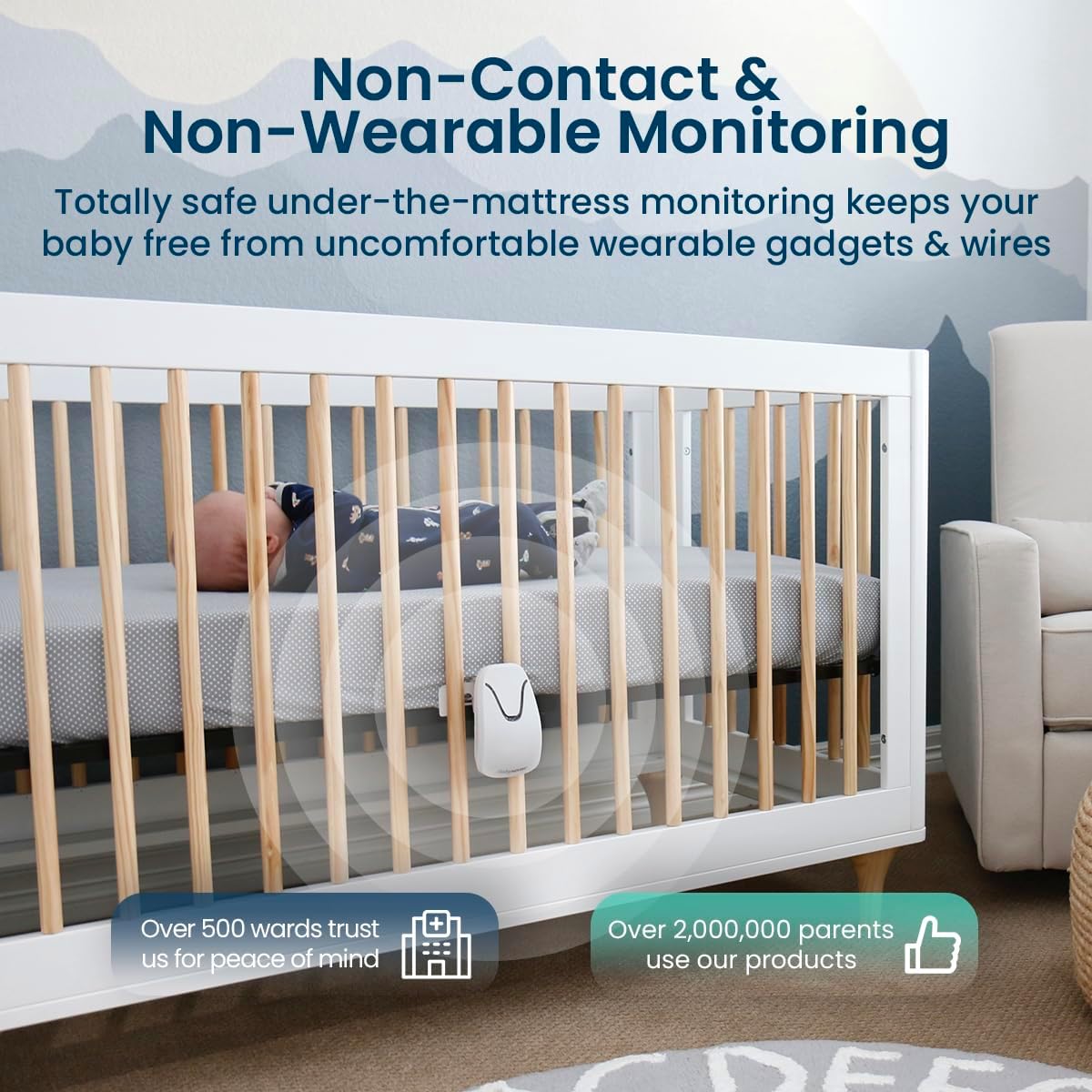 Detalle 2 de Babysense 7 Baby Breathing Movement Monitor