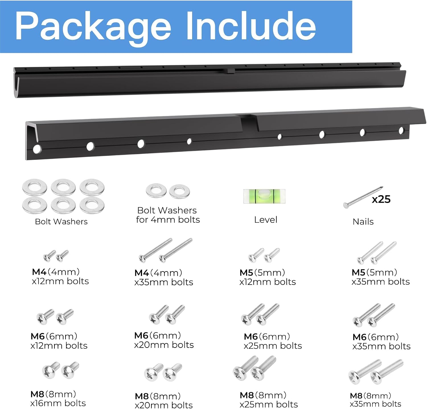 Thumbnail 6 de KAMIWI No Stud TV Wall Mount, VESA 400x400