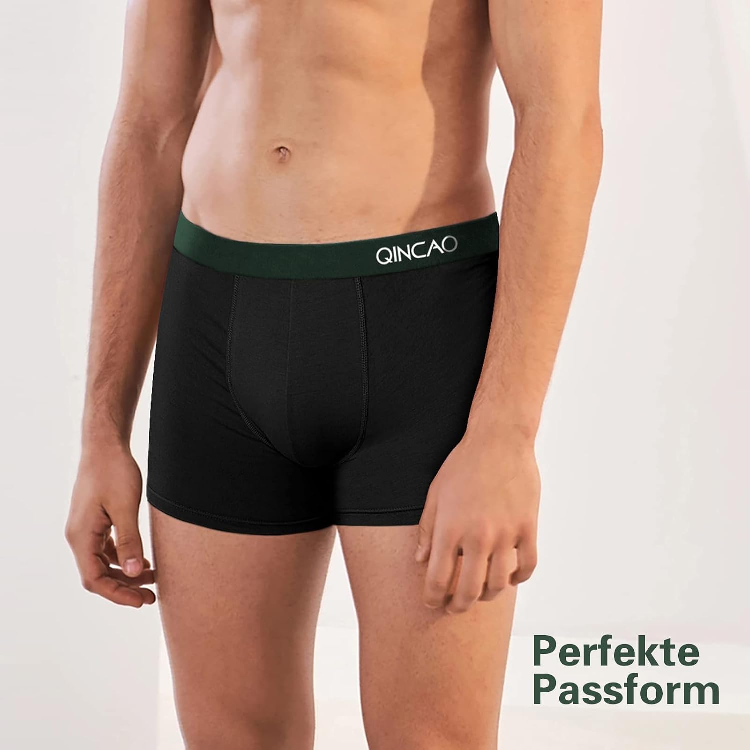 Detalle 2 de QINCAO Boxershorts Herren 6er Pack