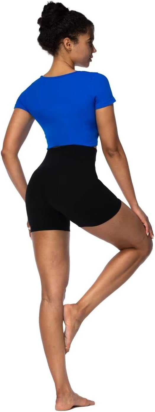Thumbnail 5 de Sunzel Women’s Invisible Butt Scrunch Shorts (High-Waisted Biker Shorts with Tummy Control)