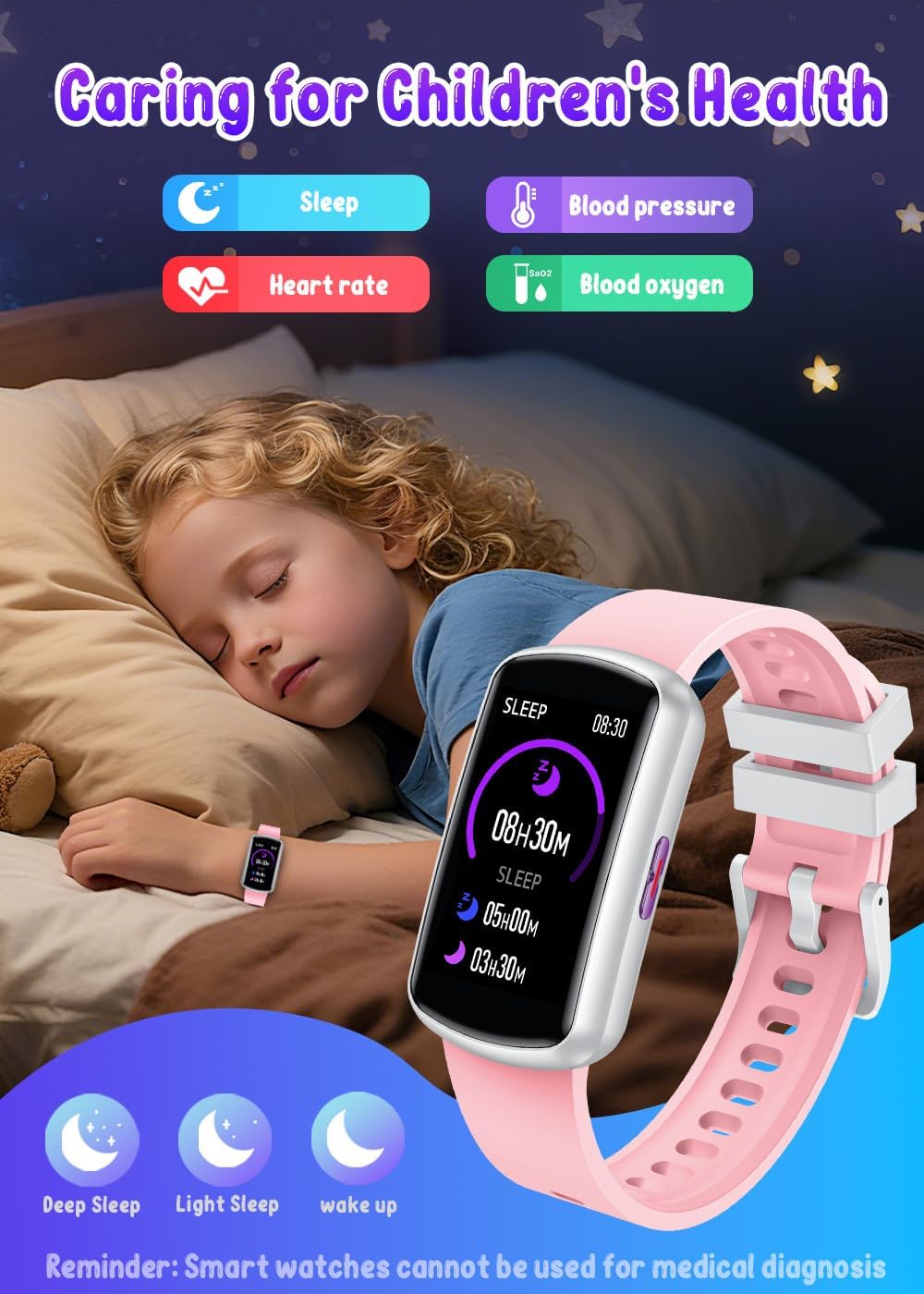 Thumbnail 3 de Reloj Niños Smartwatch Deportivo 1.47" IP67