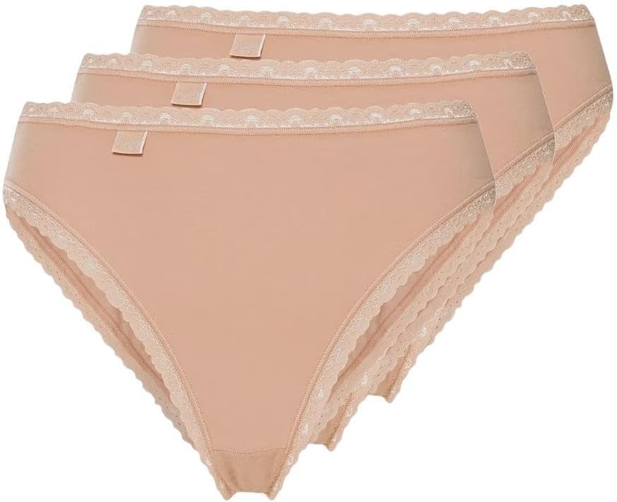 Thumbnail 6 de Sloggi 24/7 Cotton Lace Tai Slip – 3er-Pack
