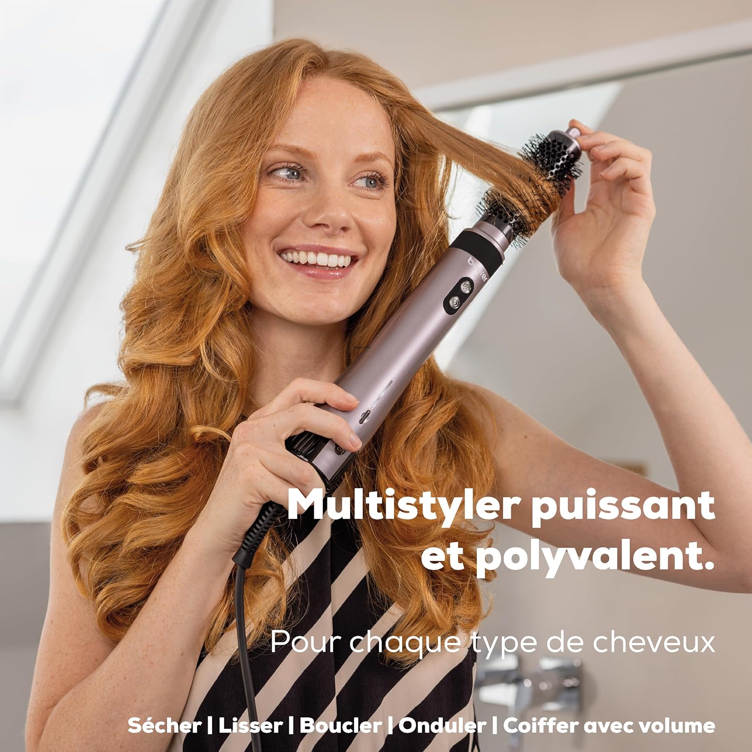 Detalle de Beurer HT 110 Airstyler 5-en-1 : styler capillaire multifonction pour boucles, lissage et volume