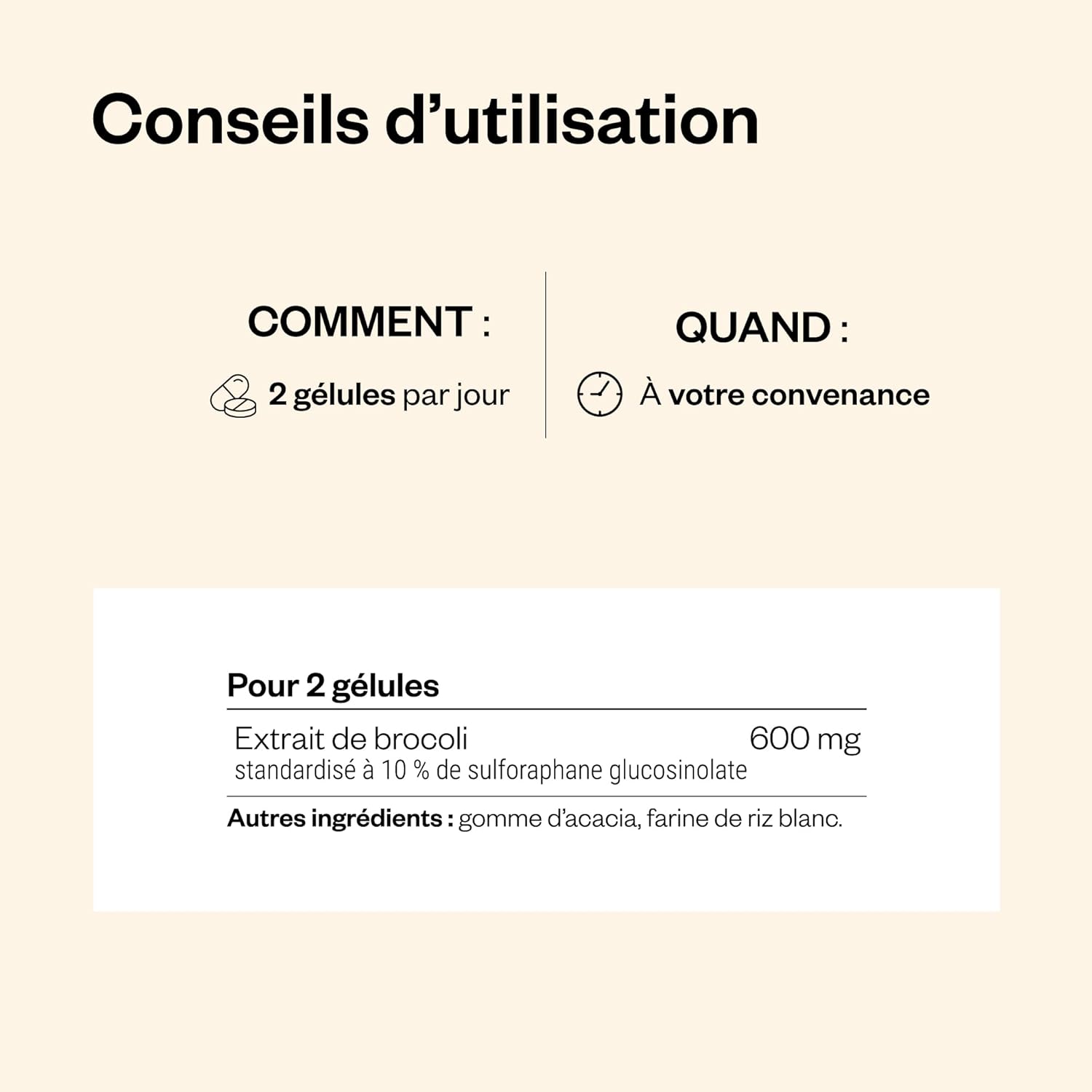 Thumbnail 6 de Supersmart Broccoli Sulforaphane Glucosinolate – extrait de brocoli standardisé à 10%