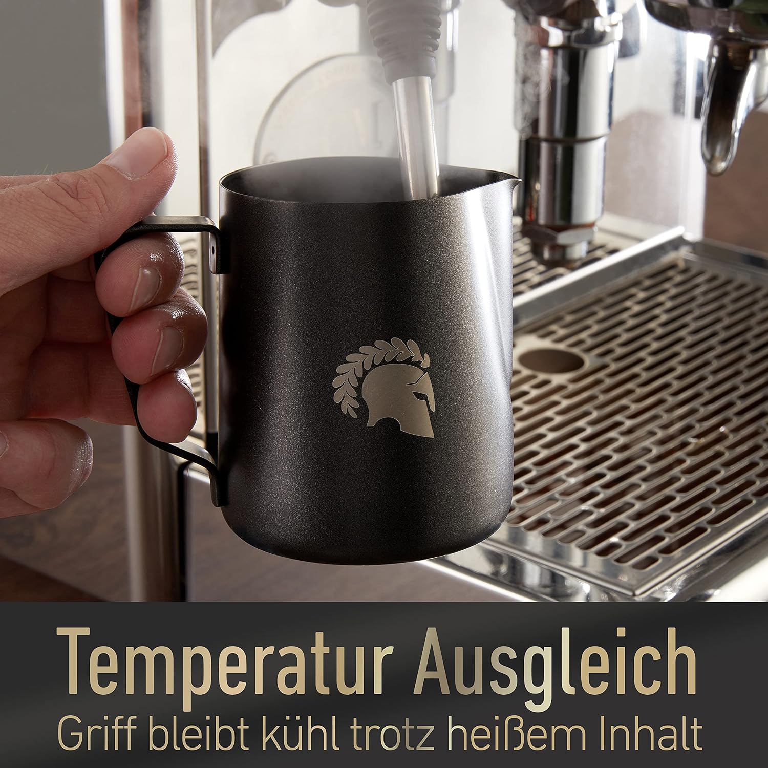 Detalle 2 de Barista Legends Milchkännchen Set 3er 100/350/600ml