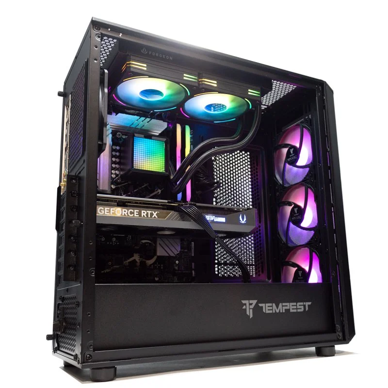 Detalle de PcCom Imperial: Intel Core i7-14700KF, 32 GB RAM, 2 TB SSD y RTX 5070 V2 — gaming y creación con DLSS 4