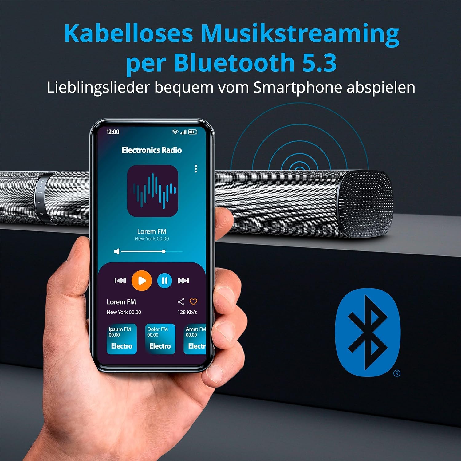 Thumbnail 2 de MEDION P64150 Soundbar 2.1 mit 120 W 🔊