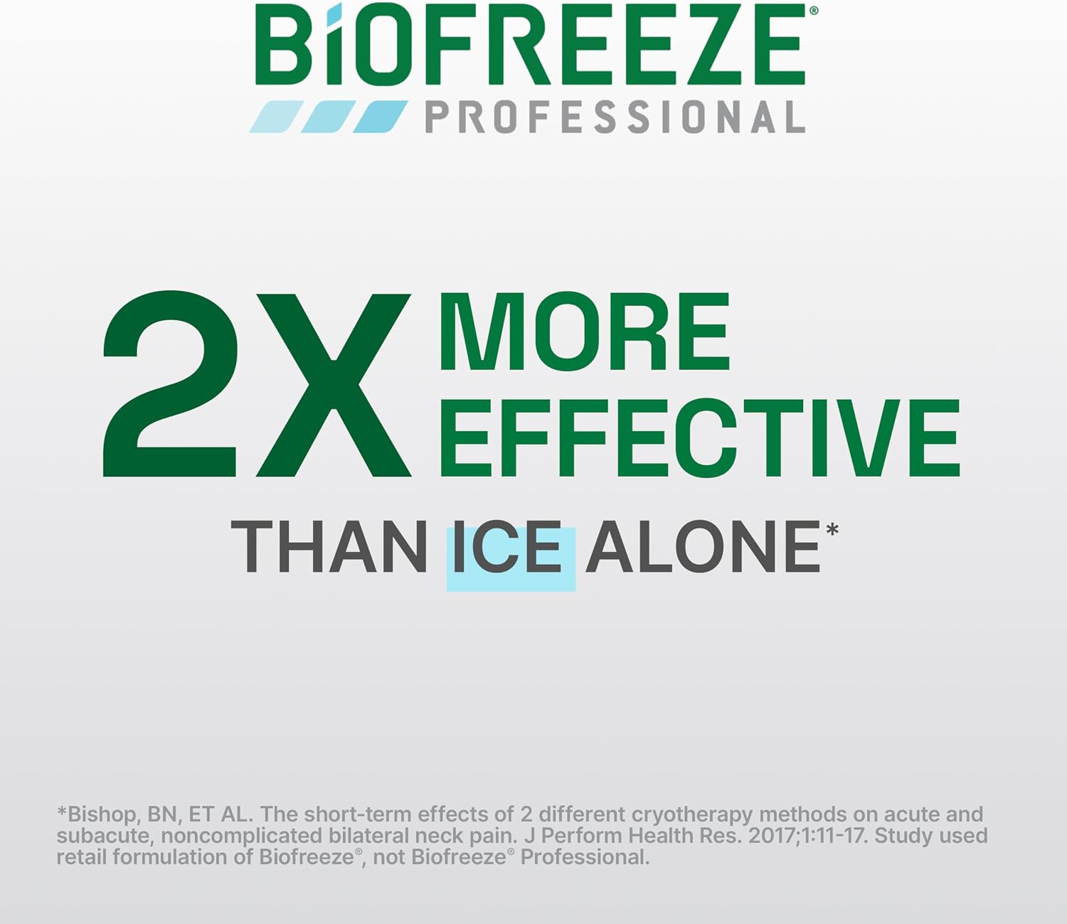 Detalle de Biofreeze Professional 13416 Pain Relief Roll-On Gel, 3 fl oz Menthol