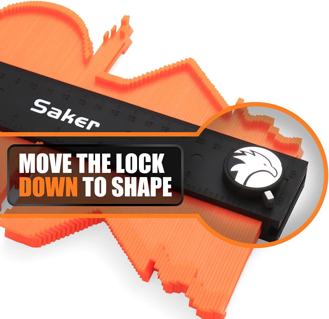 Thumbnail 1 de Saker Contour Gauge 25cm profile gauge