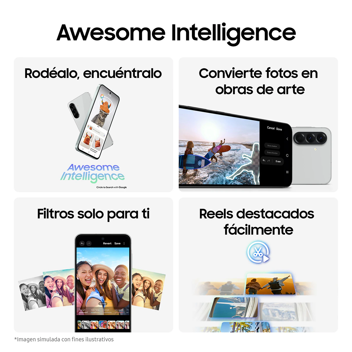 Thumbnail 3 de Samsung Galaxy A56 5G móvil 8GB RAM 256GB almacenamiento