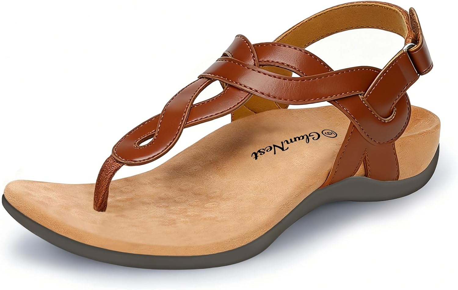 Detalle de Glamnest Women's Orthopedic Arch Support Sandals