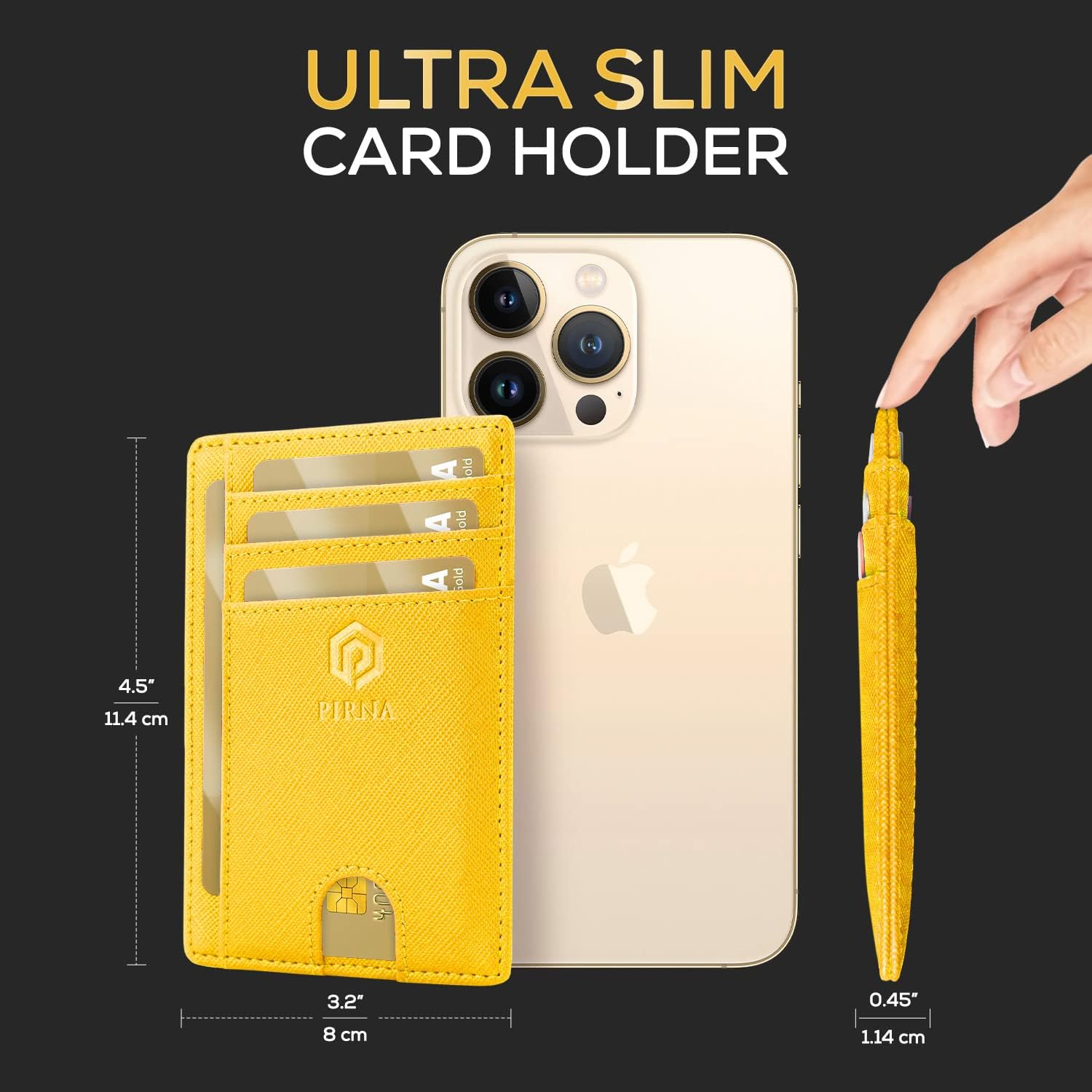 Thumbnail 4 de PIRNA Portefeuille fin homme RFID léger