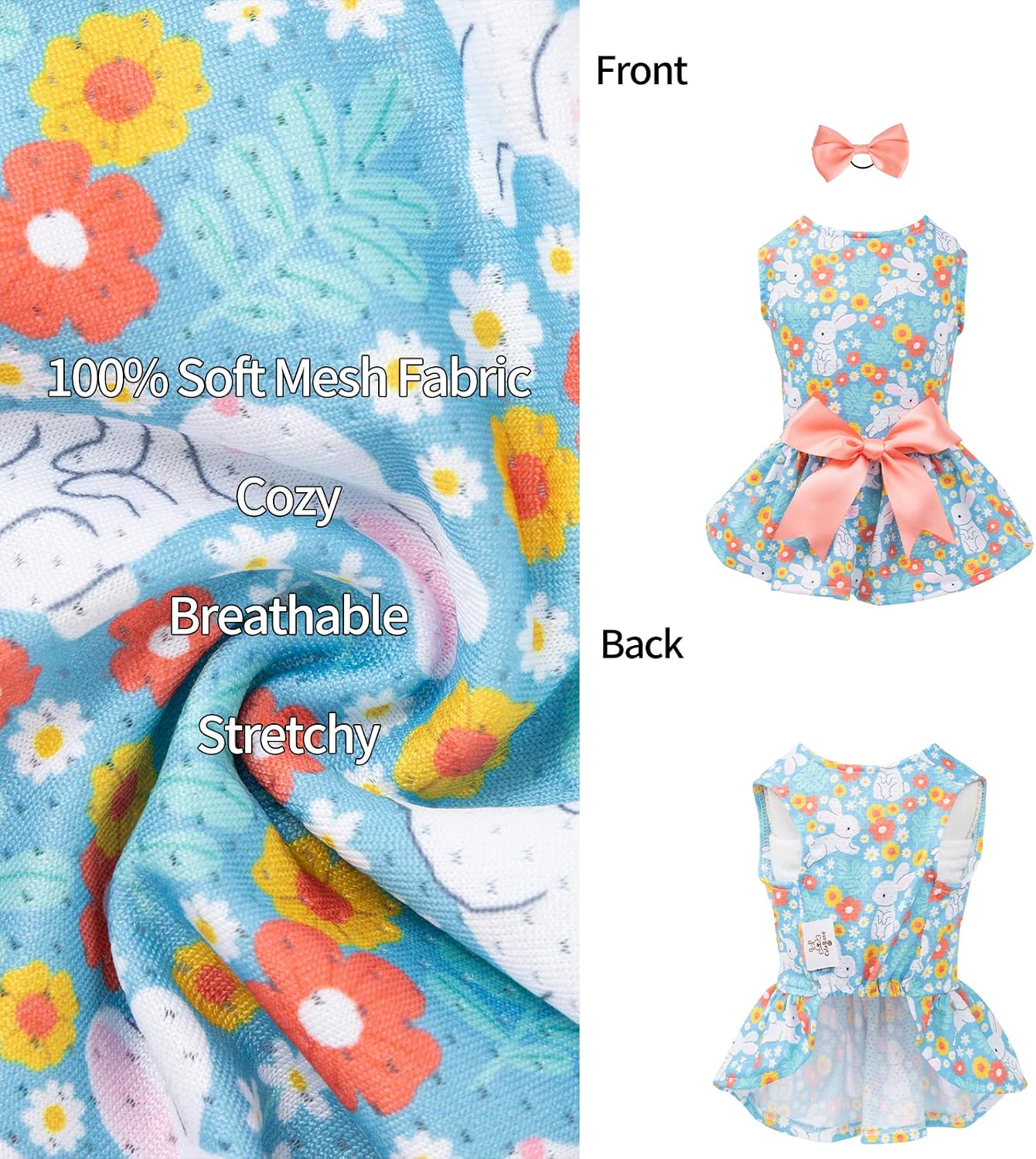 Detalle de CuteBone Dog Dress, XX-Small