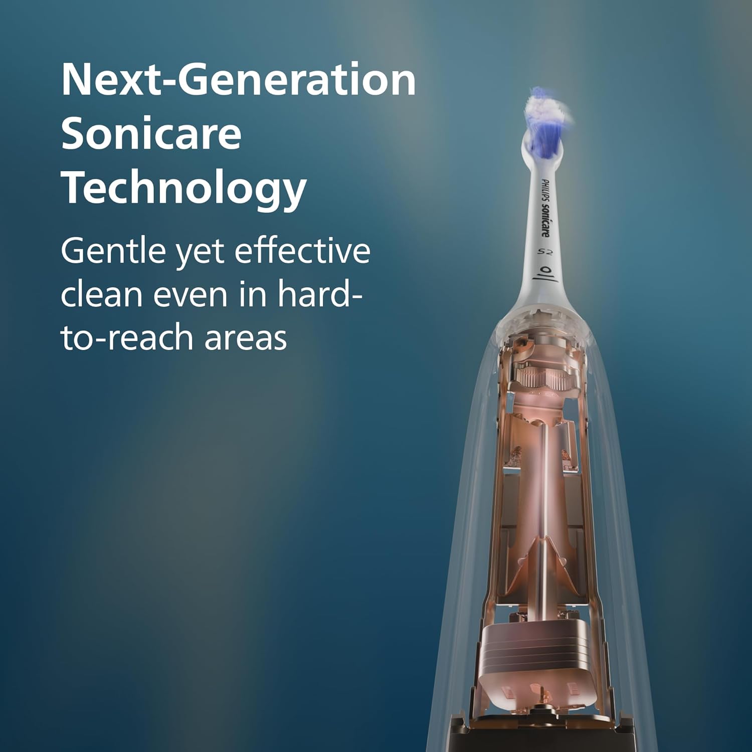 Thumbnail 1 de Philips Sonicare 5300 Electric Toothbrush (HX7108/04) with pressure alert, EasyStart & SmarTimer