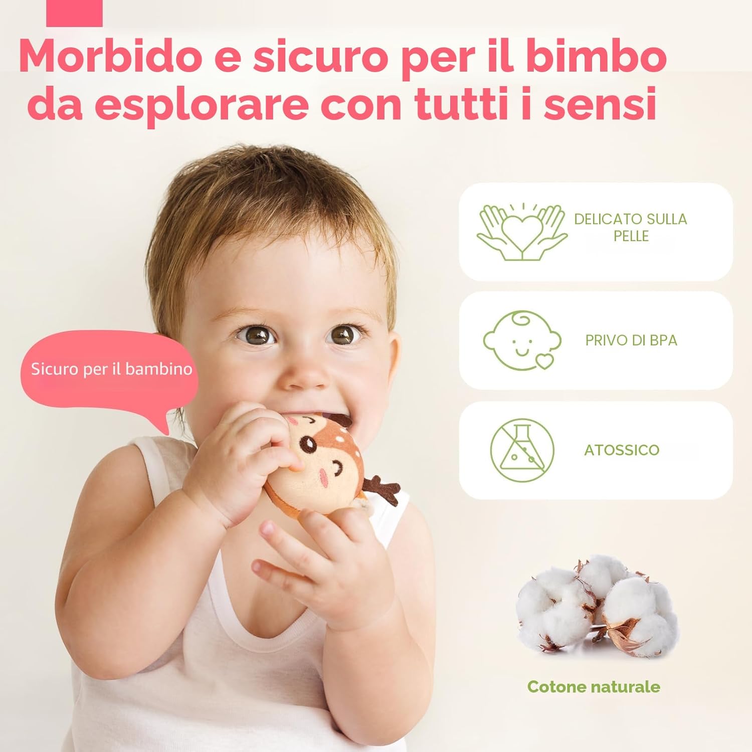Thumbnail 4 de hahaland Casa morbida animali 6-12 mesi