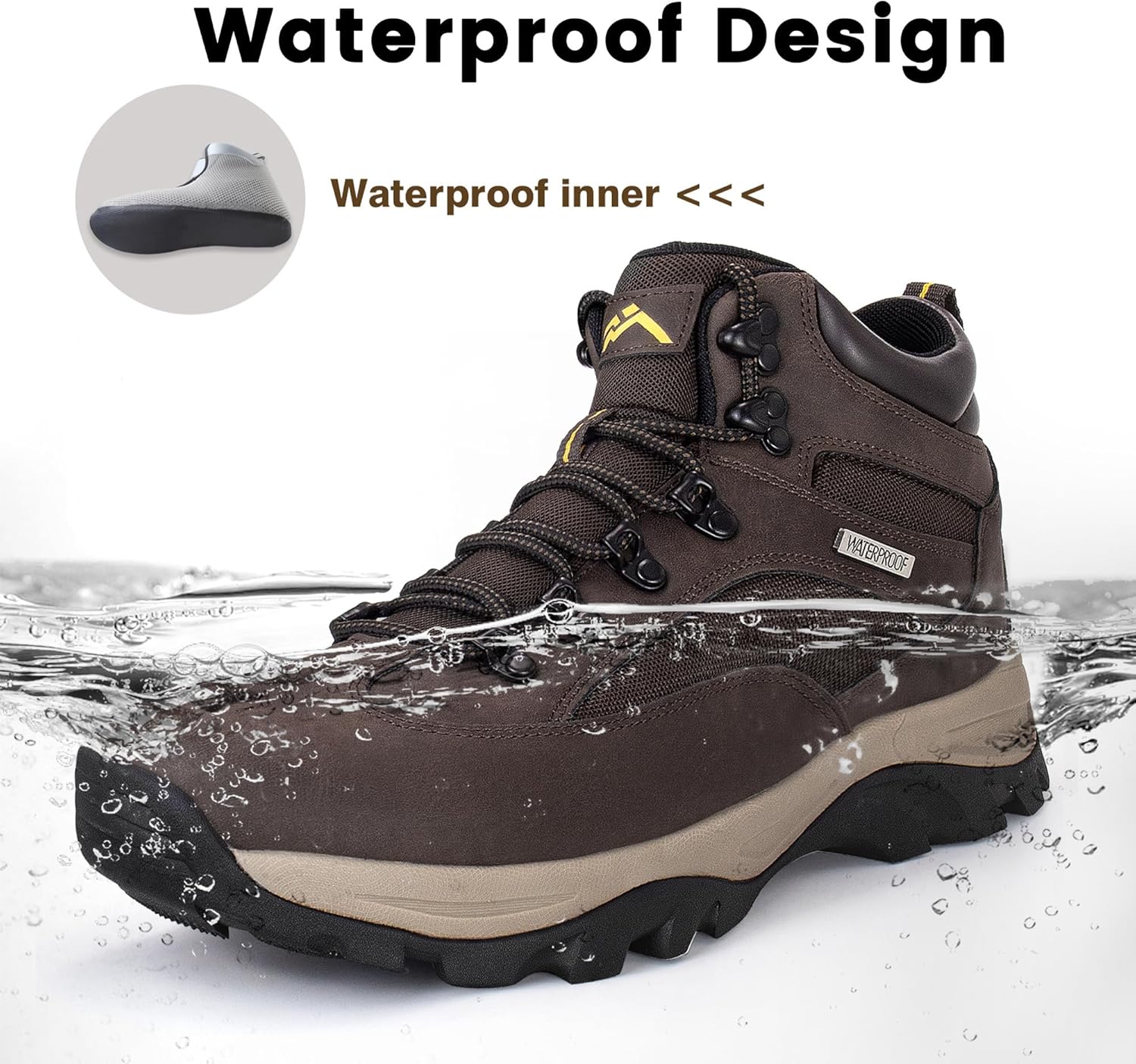 Thumbnail 3 de CC-Los Herren Wanderschuhe wasserdicht – wasserdichte Wanderstiefel & Trekkingschuhe in Gr. 40–48