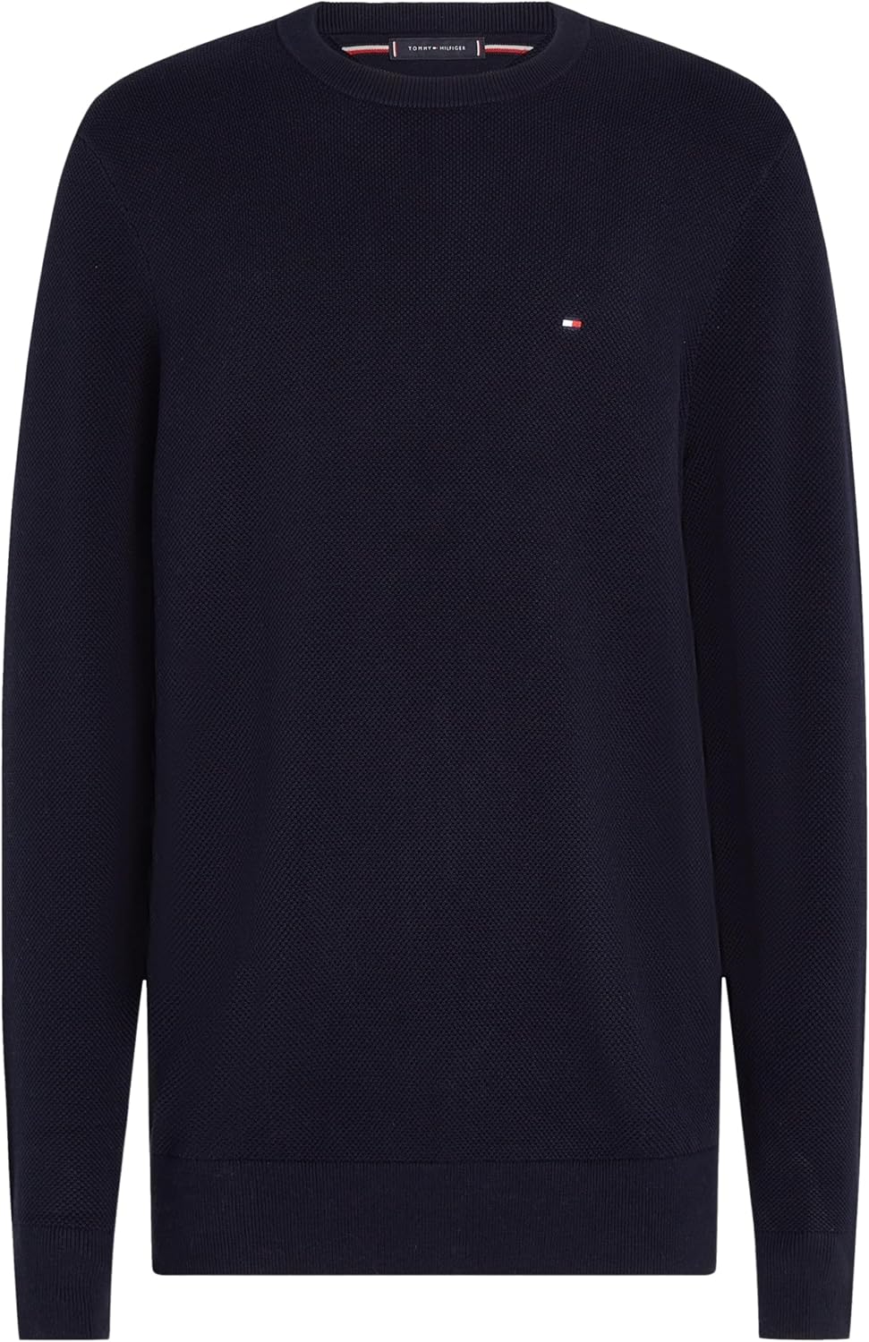 Thumbnail 4 de Tommy Hilfiger Uomo Pullover Essential Structure Crew Neck Regular Fit