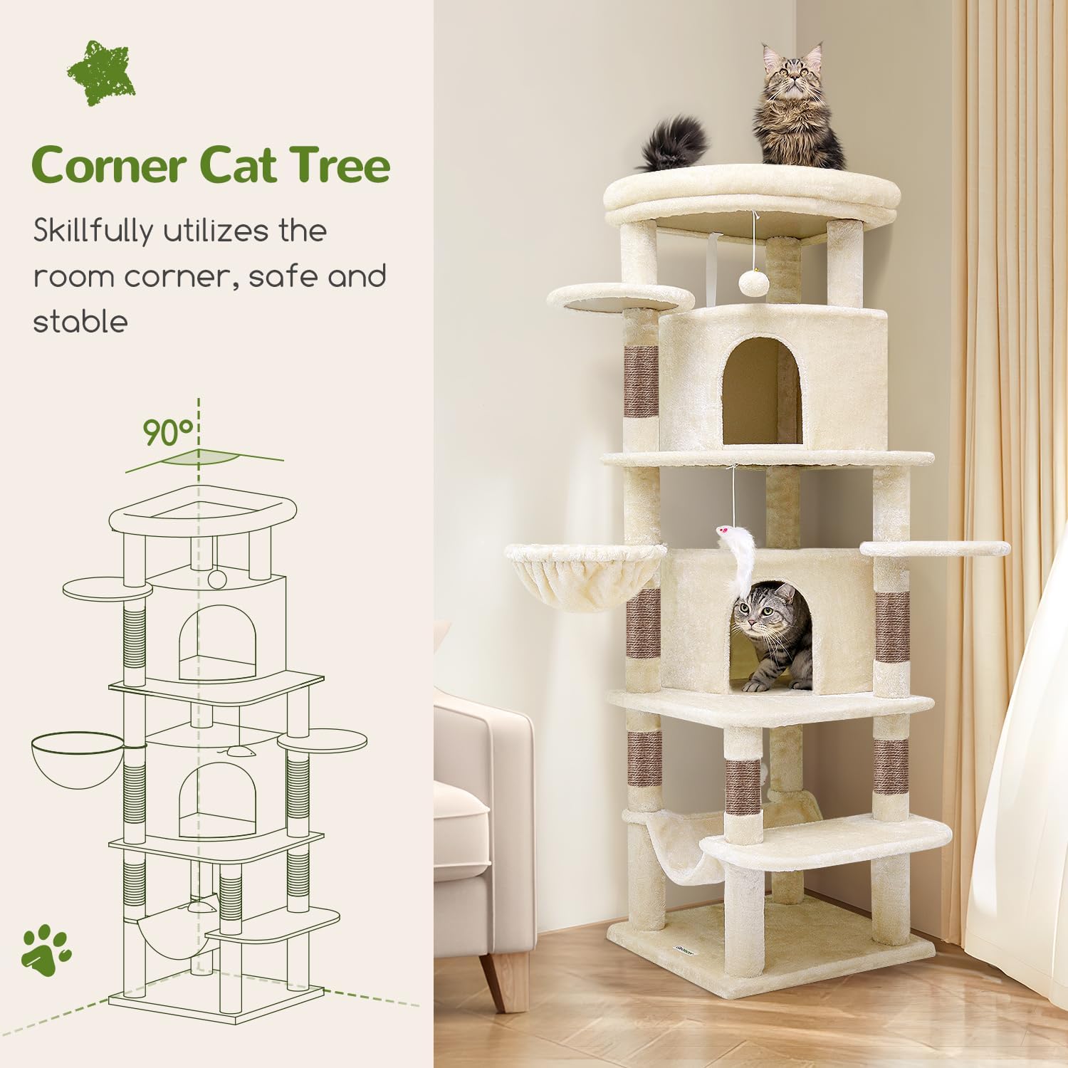 Detalle de Globlazer Cat Tree C66