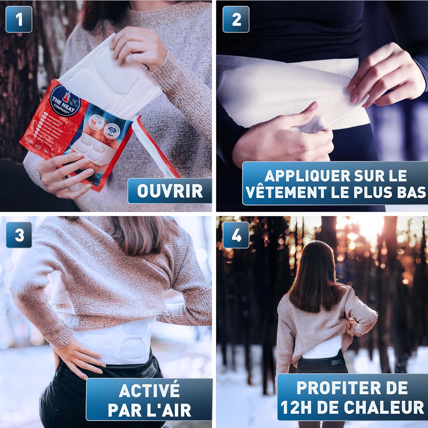 Detalle de THE HEAT COMPANY Patch chauffant 12 h