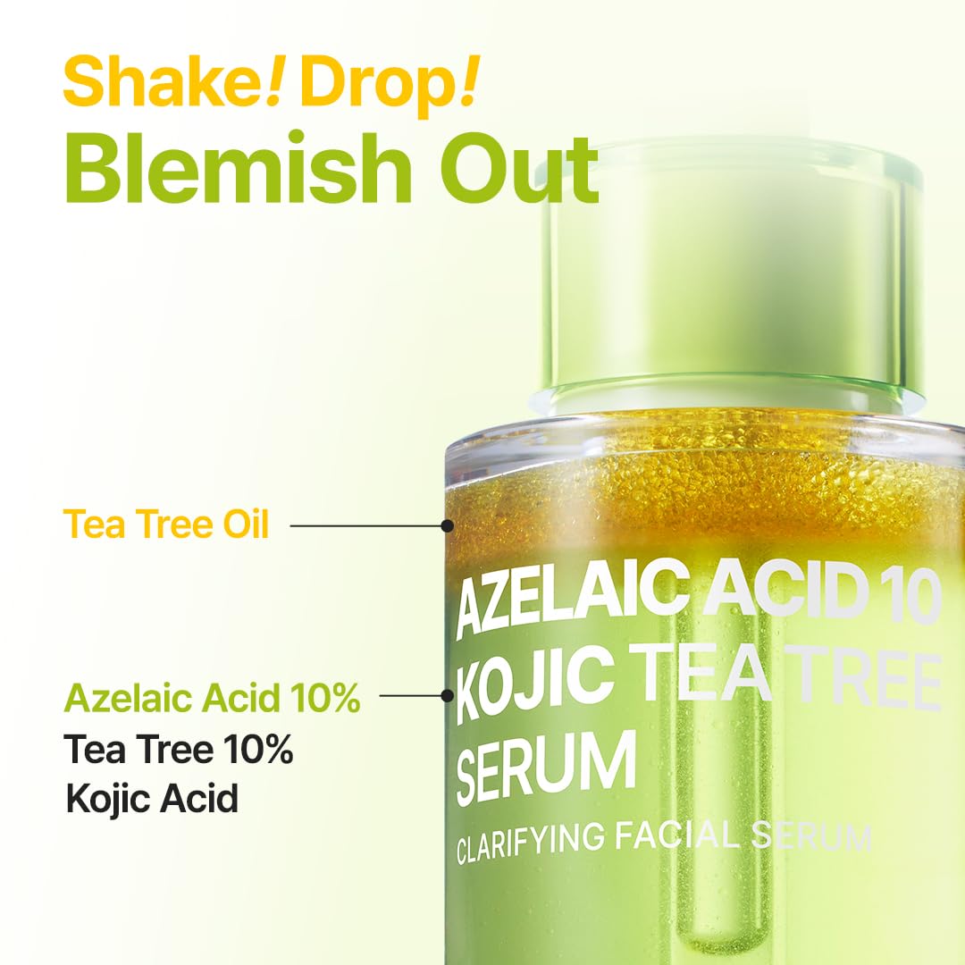 Detalle de PURITO Azelainsäure 10% & Kojic Acid Teebaum Serum – 30 ml