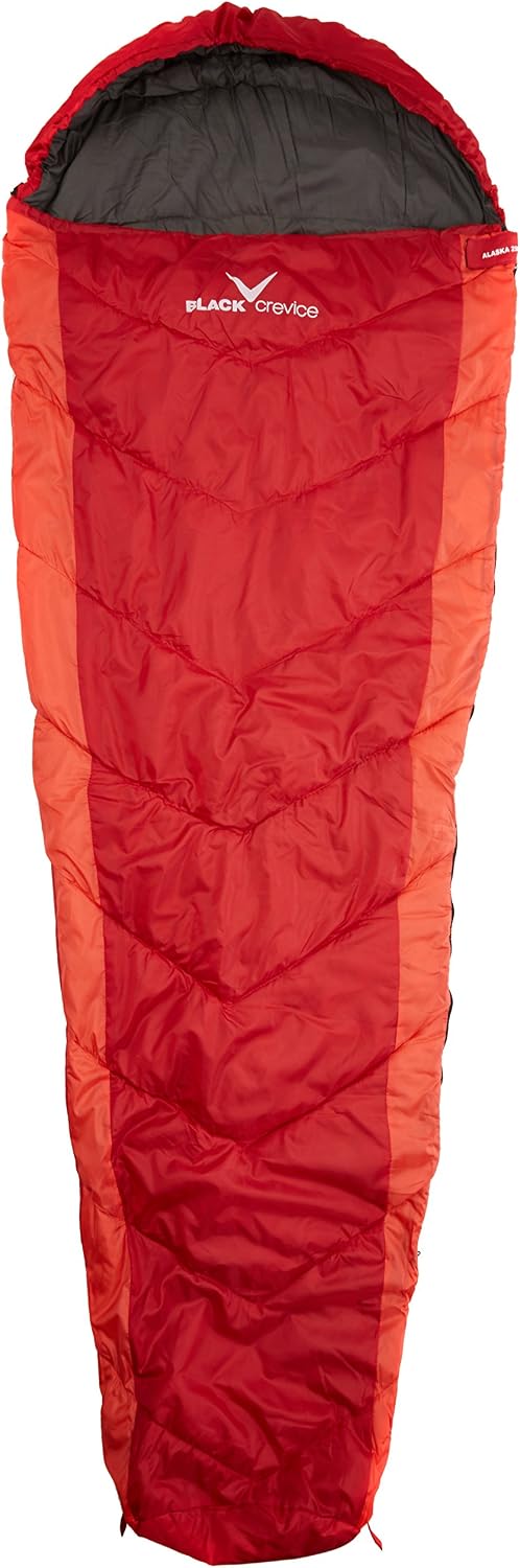 Detalle de Black Crevice Alaska 250 – Sacco a Pelo Unisex Adulto