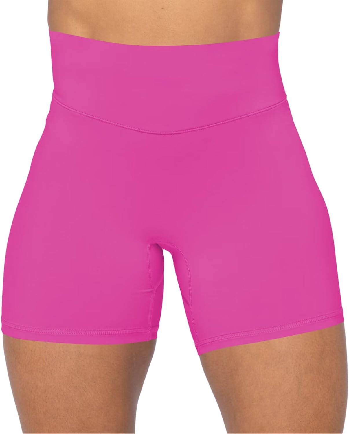 Detalle de Sunzel No Front Seam High Waist Biker Shorts for Women (Squat Proof Yoga & Gym)