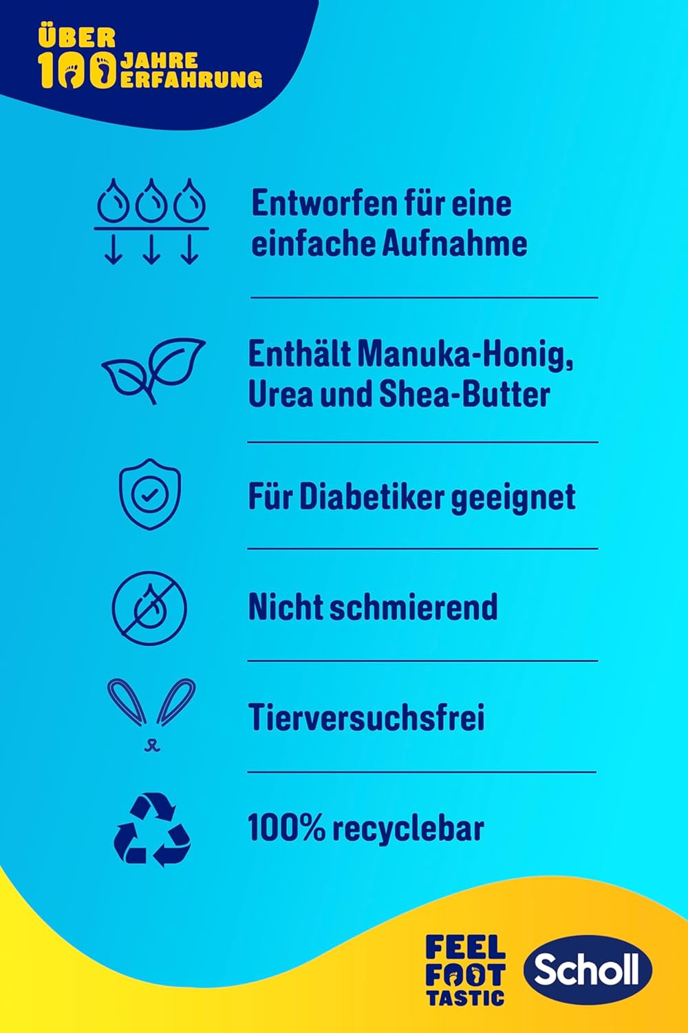 Thumbnail 6 de Scholl Lot de 2 masques hydratants pour les pieds au miel de Manuka – hydratation longue durée