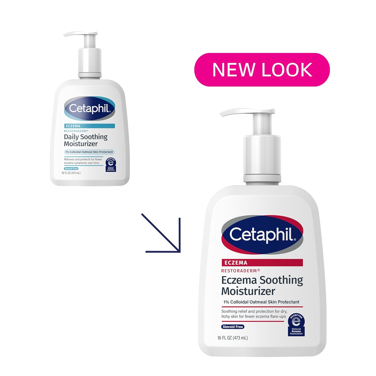 Thumbnail 1 de Cetaphil Eczema RestorADERM Soothing Moisturizer for Eczema-Prone Skin (16 oz)