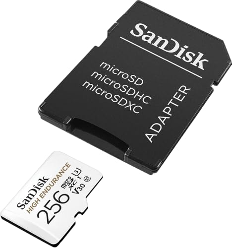 Detalle 2 de SanDisk 256GB High Endurance Video microSDXC Card with Adapter (SDSQQNR-256G-GN6IA)