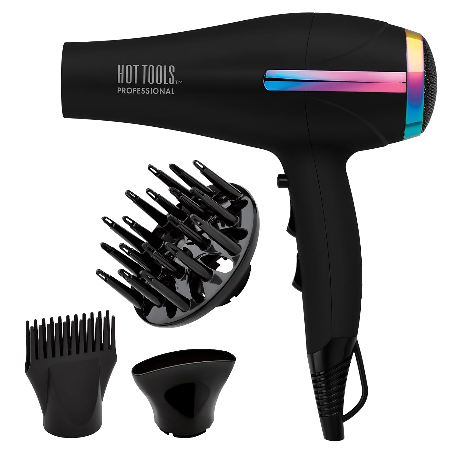 Detalle de HOT TOOLS Professional Ceramic Rainbow 1875W Hair Dryer