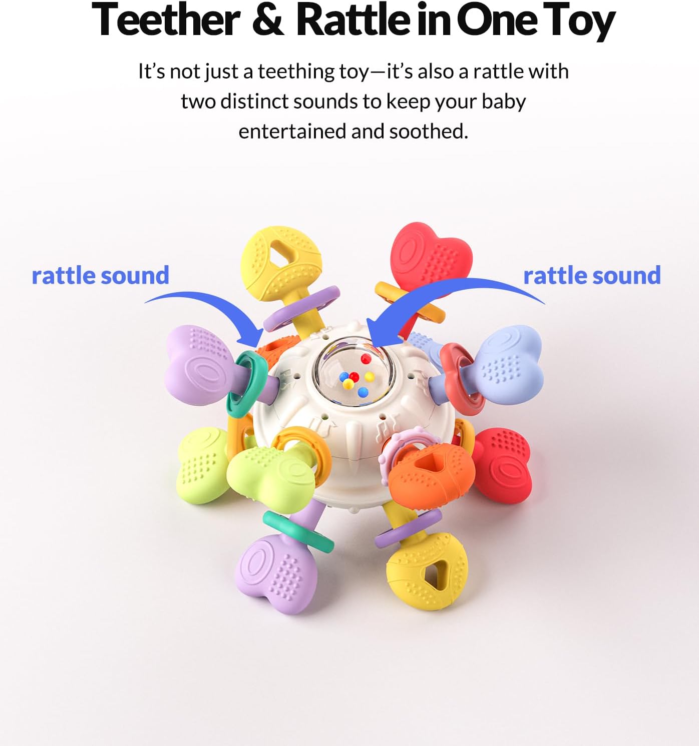 Thumbnail 3 de Baby Teething & Rattle Toy 0–12 months