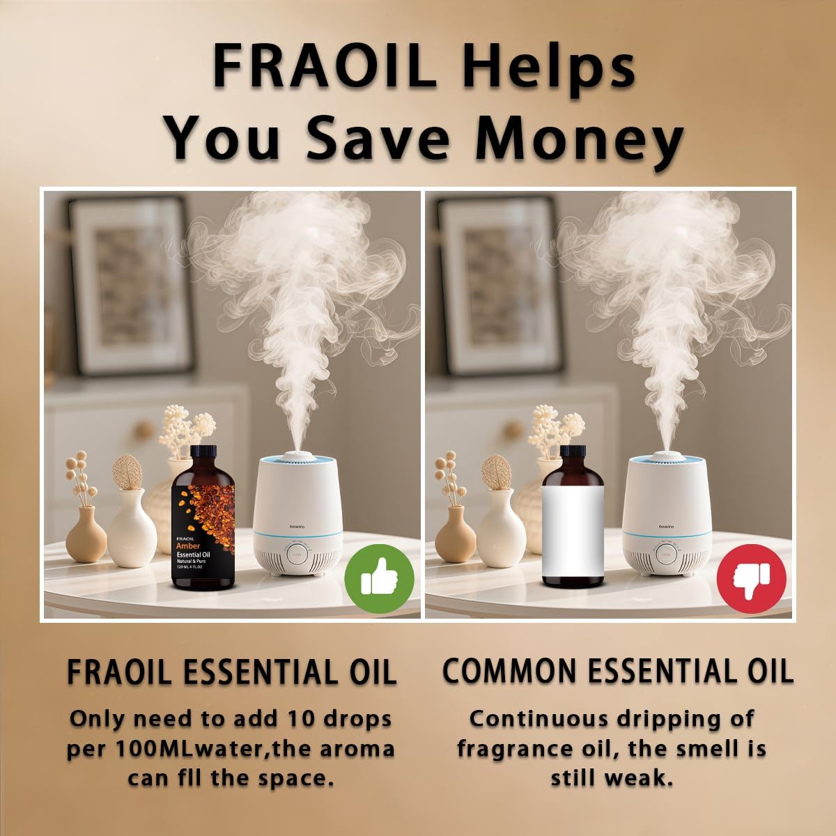 Thumbnail 6 de FRAOIL Cinnamon Essential Oil 16 oz (480 ml) for Diffuser, DIY Crafts & Aromatherapy